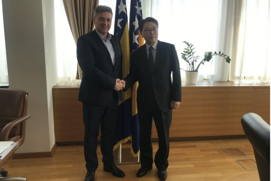 Predsjedavajući Predstavničkog doma dr. Denis Zvizdić sastao se sa ambasadorom Japana u Bosni i Hercegovini